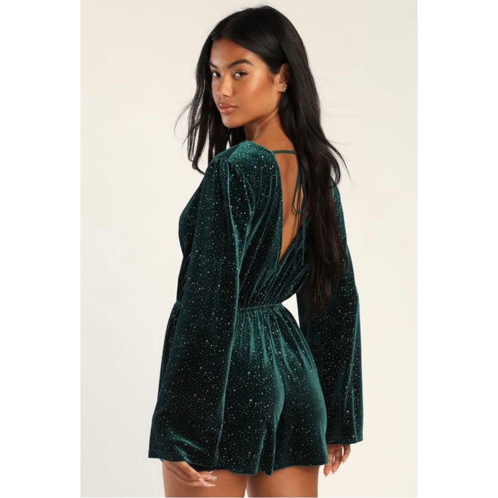 LuLu’s green romper - Picture 3 of 5